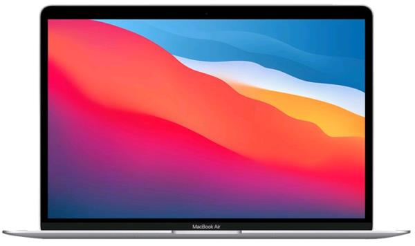 Apple MacBook Air with Retina display - M1 - macOS Big Sur 11.0 - 8 Go RAM - 512 Go SSD - 13.3" IPS 2560 x 1600 (WQXGA) - M1 8-core GPU - Bluetooth, Wi-Fi - argent - clavier : Hollandais