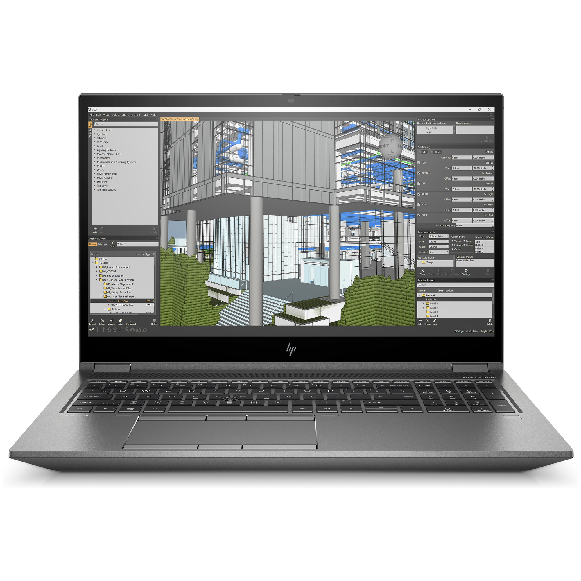 HP ZBook Fury 15.6 inch G8 - Station de travail mobile perfo