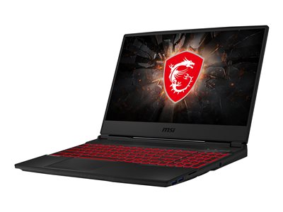 MSI GL65 10SER 430FR Leopard - Core i7 10750H / 2.6 GHz - Windows 10 Home - 16 Go RAM - 512 Go SSD NVMe - 15.6" 1920 x 1080 (Full HD) @ 144 Hz - GF RTX 2060 - Wi-Fi, Bluetooth - noir