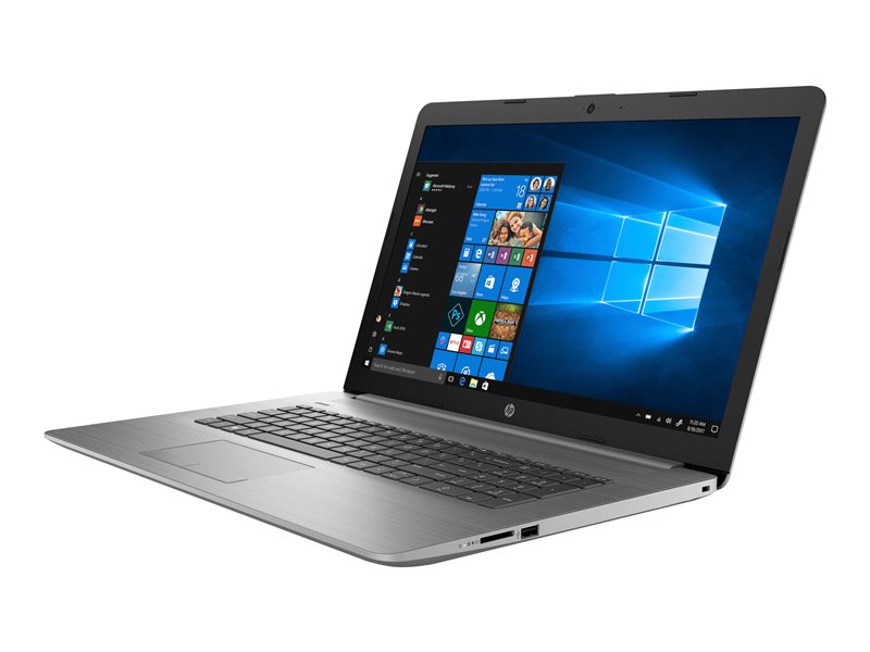 HP 470 G7 - Core i5 10210U / 1.6 GHz - Win 10 Pro 64 bits - 8 Go RAM - 256 Go SSD NVMe, TLC, HP Value - 17.3" IPS 1920 x 1080 (Full HD) - Radeon 530 / UHD Graphics 620 - Bluetooth, Wi-Fi - argent cendré - clavier : Français