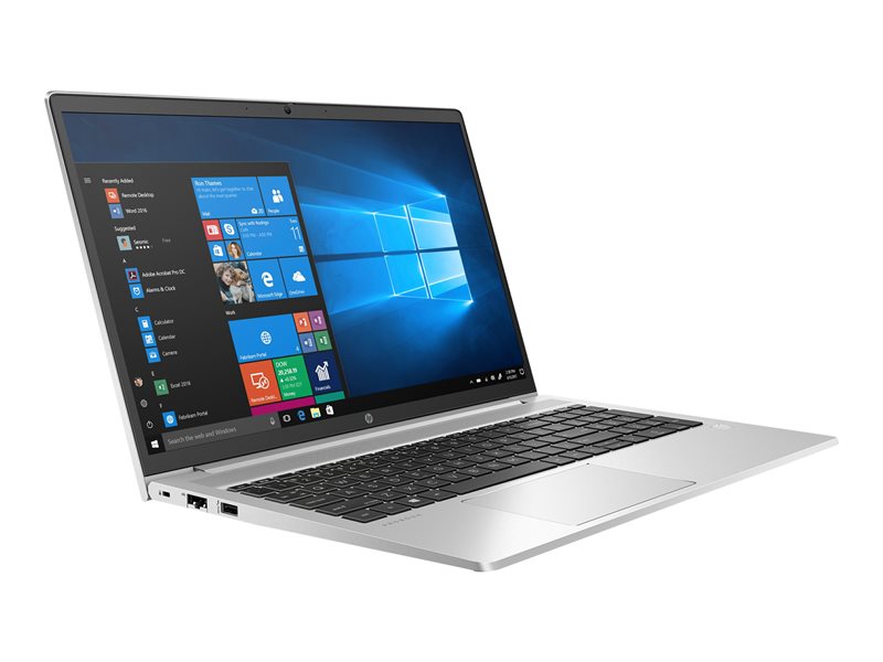HP ProBook 450 G8 - Core i5 1135G7 / 2.4 GHz - Win 10 Familiale 64 bits - 8 Go RAM - 256 Go SSD NVMe, HP Value - 15.6" IPS 1920 x 1080 (Full HD) - Iris Xe Graphics - Wi-Fi, Bluetooth - brochet argent aluminium - clavier : Français