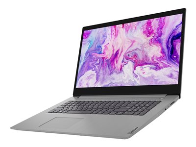 Lenovo IdeaPad 3 17IIL05 81WF - Core i3 1005G1 / 1.2 GHz - Win 10 Familiale 64 bits - 8 Go RAM - 1 To HDD - 17.3" TN 1600 x 900 (HD+) - UHD Graphics - Wi-Fi, Bluetooth - gris platine - clavier : Français