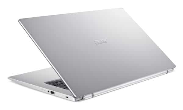 Acer Aspire 5 A517-52G-77FR - Core i7 1165G7 / 2.8 GHz - Win 10 Familiale 64 bits - 16 Go RAM - 1.024 To SSD - 15.6" IPS 1920 x 1080 (Full HD) - GF MX350 - Bluetooth, Wi-Fi - Argent pur - clavier : Français