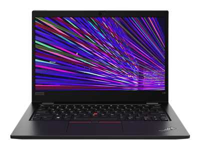 Lenovo ThinkPad L13 20R3 - Core i3 10110U / 2.1 GHz - Win 10 Pro 64 bits - 8 Go RAM - 256 Go SSD TCG Opal Encryption 2, NVMe - 13.3" IPS 1920 x 1080 (Full HD) - UHD Graphics - Wi-Fi, Bluetooth - noir - clavier : Anglais