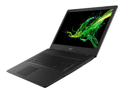 Acer Aspire 3 A317-32-C1RE - Celeron N4020 / 1.1 GHz - Win 10 Familiale 64 bits - 8 Go RAM - 256 Go SSD + 1 To HDD - graveur de DVD - 17.3" 1600 x 900 (HD+) - UHD Graphics 600 - Wi-Fi - schiste noir - clavier : Belge