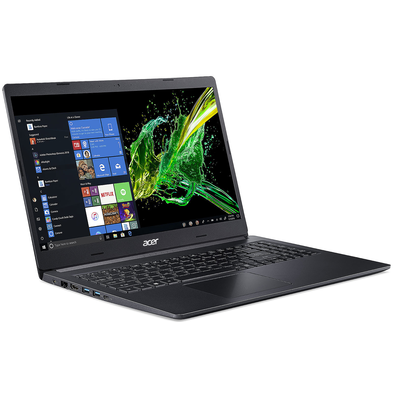 PC Portable Acer Aspire 5 A515-54G-573R 15.6" Intel Core i5 4 Go RAM 1 To SATA