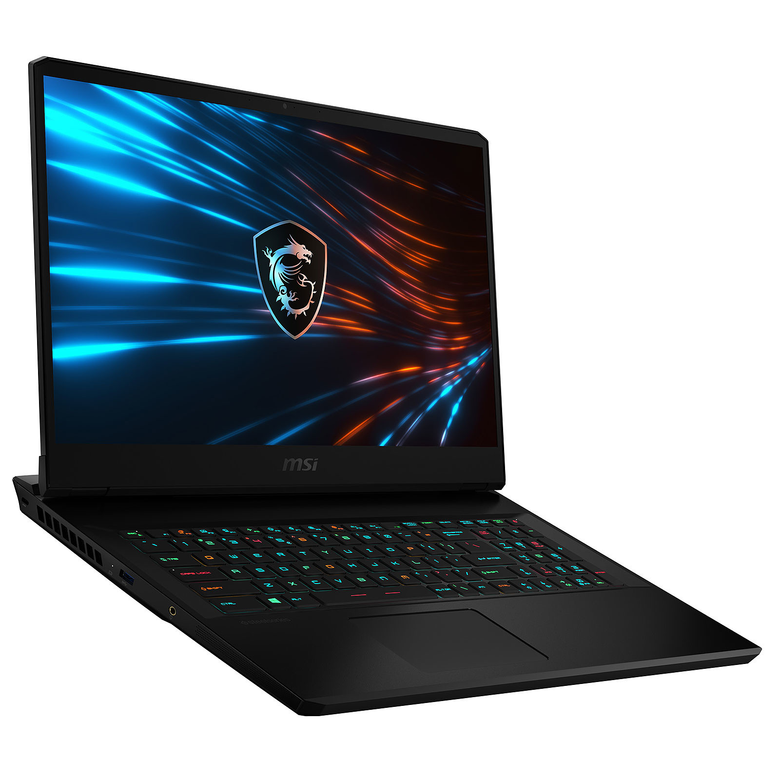 MSI GP76 10UE 091FR Leopard - Core i7 10750H / 2.6 GHz - Windows 10 - 16 Go RAM - 1 To SSD NVMe - 17.3" 1920 x 1080 (Full HD) @ 144 Hz - GF RTX 3060 - Wi-Fi, Bluetooth - noir