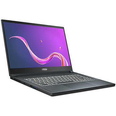 MSI Creator 15 A10UGT-229FR - Core i7 10875H / 2.3 GHz - Win 10 Pro - 32 Go RAM - 1 To (2x) SSD NVMe - 15.6" écran tactile 1920 x 1080 (Full HD) @ 60 Hz - GF RTX 3070 - Wi-Fi, Bluetooth - gris charbon