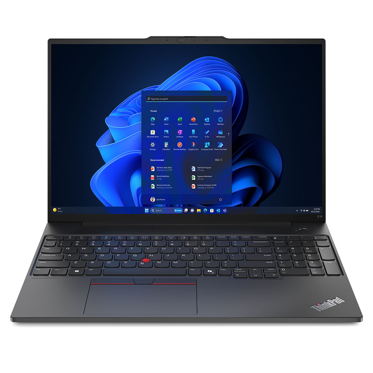 Lenovo ThinkPad E16 Gen 2 (21M5002GFR) - Ordinateur Portable