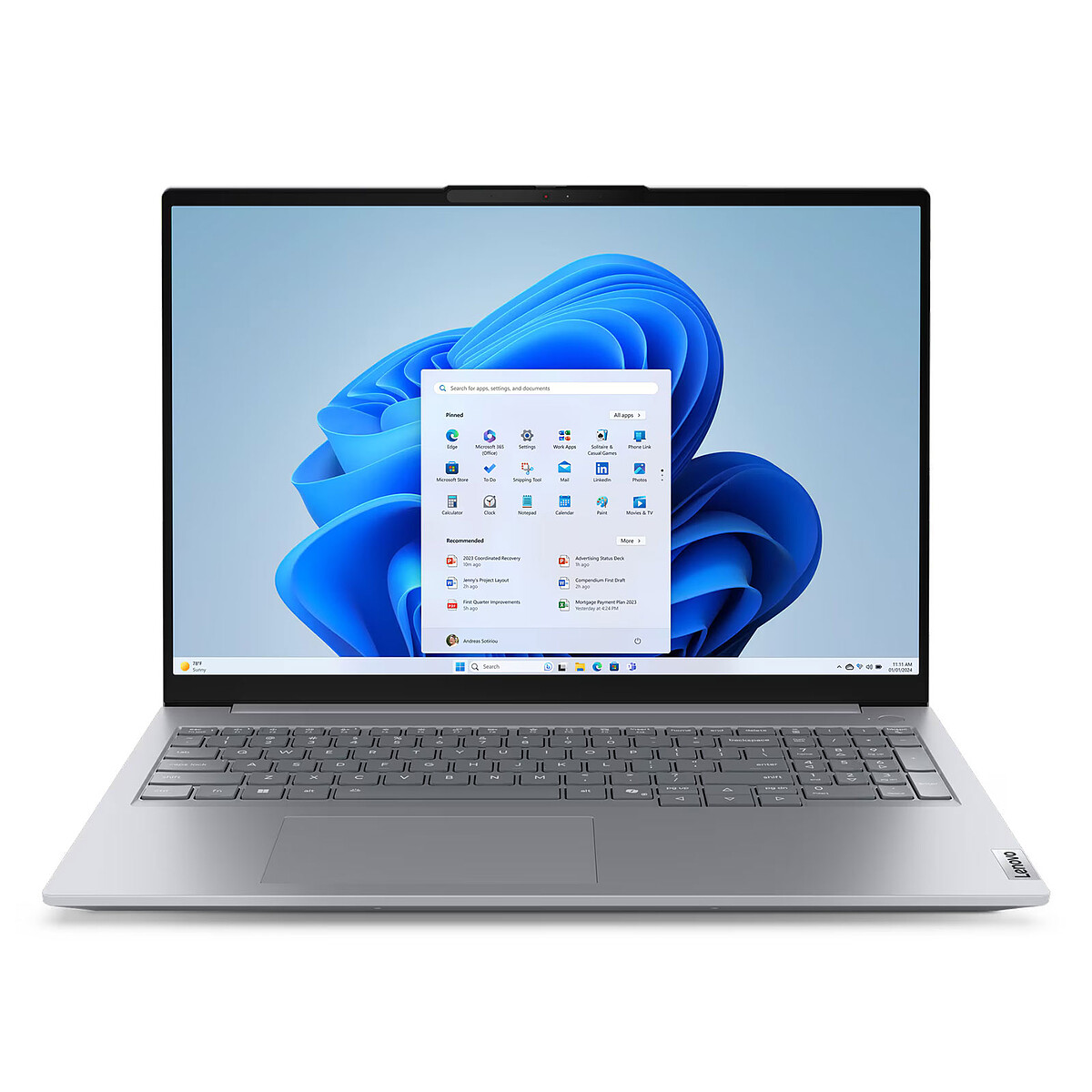 Lenovo ThinkBook 16 G8 IRL (21SH00FYFR) - Ordinateur Portabl