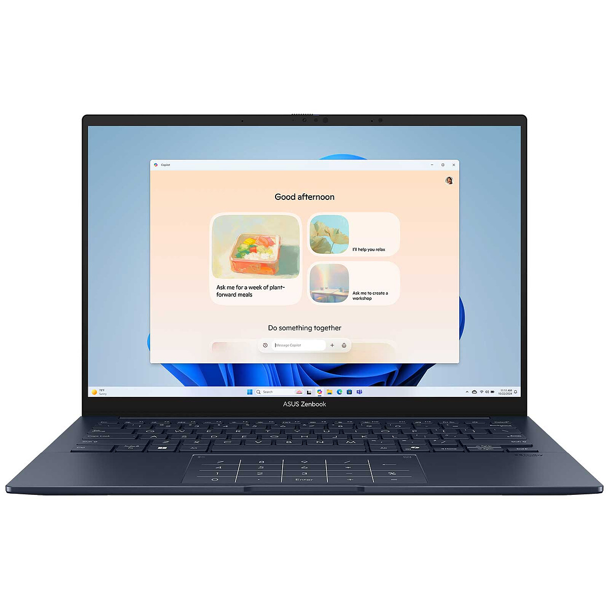 ASUS Zenbook 14 OLED UX3405CA-QL101W - Performances et Éléga