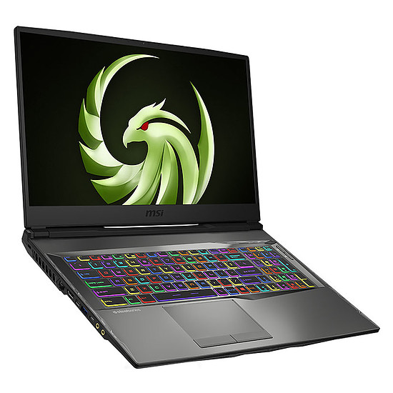 MSI Alpha 17 A4DEK-017FR - Ryzen 7 4800H / 2.9 GHz - Windows 10 Home - 16 Go RAM - 512 Go SSD NVMe - 17.3" 1920 x 1080 (Full HD) @ 144 Hz - Radeon RX 5600M - Wi-Fi, Bluetooth - noir