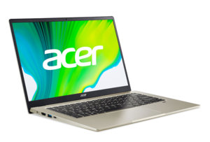 Acer Swift 1 SF114-33-P4G0 - Pentium Silver N5030 / 1.1 GHz - Win 10 Familiale 64 bits - 8 Go RAM - 512 Go SSD - 14" IPS 1920 x 1080 (Full HD) - UHD Graphics 605 - Bluetooth, Wi-Fi - or safari - clavier : Français