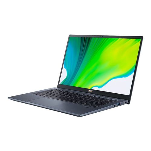 Acer Swift 3X SF314-510G-745G - Core i7 1165G7 / 2.8 GHz - Win 10 Familiale 64 bits - 16 Go RAM - 1.024 To SSD - 14" IPS 1920 x 1080 (Full HD) - Iris Xe Max Graphics - Bluetooth, Wi-Fi - bleu vapeur - clavier : Français