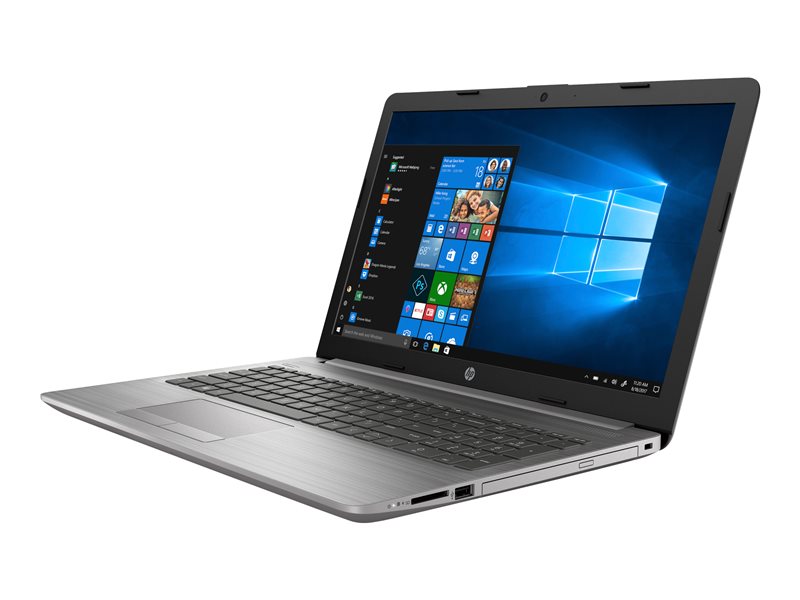HP 250 G7 - Core i5 1035G1 / 1 GHz - Win 10 Pro 64 bits - 16 Go RAM - 512 Go SSD NVMe - graveur de DVD - 15.6" 1920 x 1080 (Full HD) - UHD Graphics - Bluetooth - argent cendré - clavier : Français