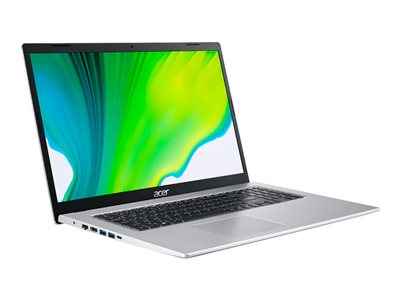 Acer Aspire 5 A517-52G-75PC - Core i7 1165G7 / 2.8 GHz - Win 10 Familiale 64 bits - 8 Go RAM - 1.024 To SSD - 17.3" IPS 1920 x 1080 (Full HD) - GF MX350 - Bluetooth, Wi-Fi - Argent pur - clavier : Français