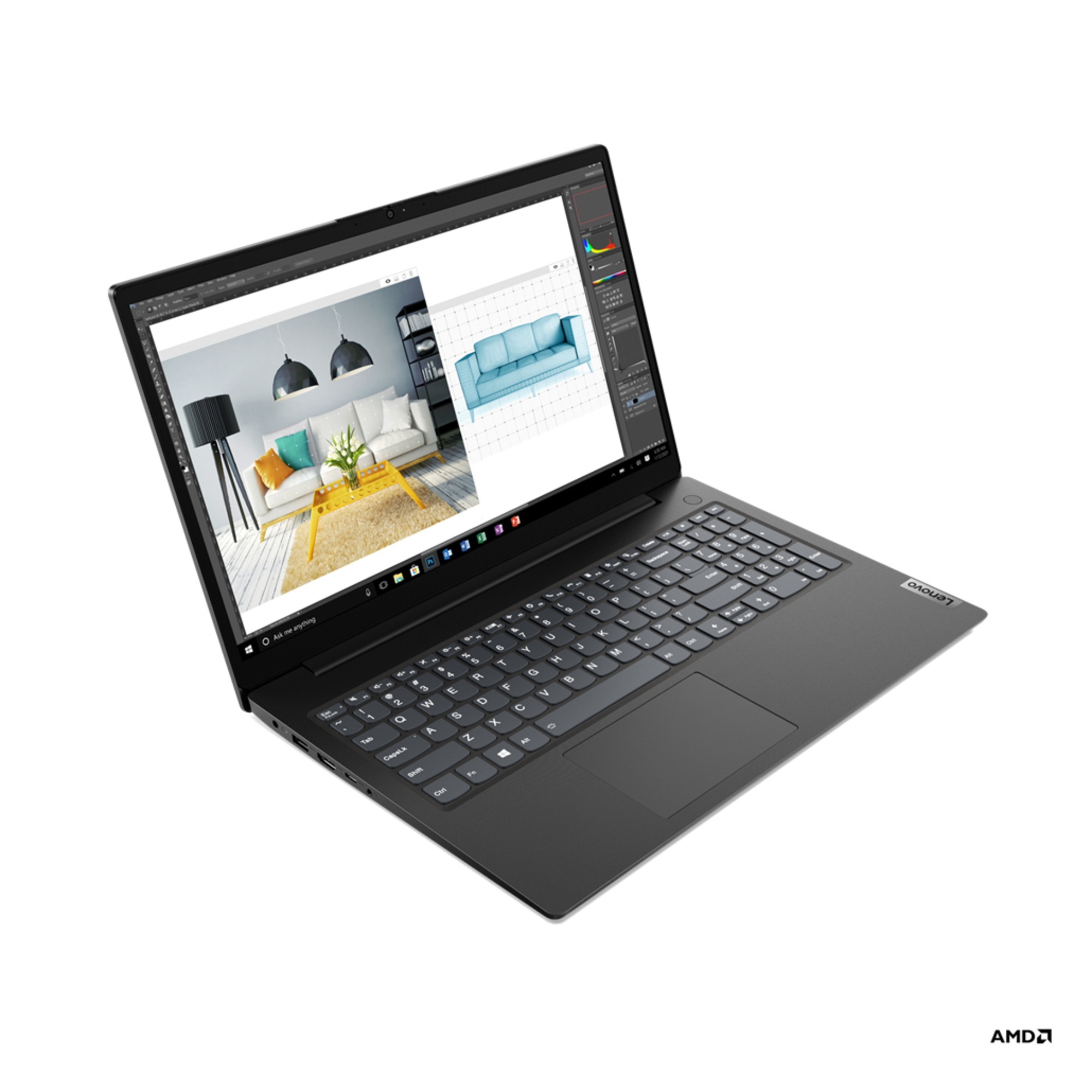 Lenovo V15 G2 ALC - Ordinateur Portable AMD Ryzen™ 3 5300U 1