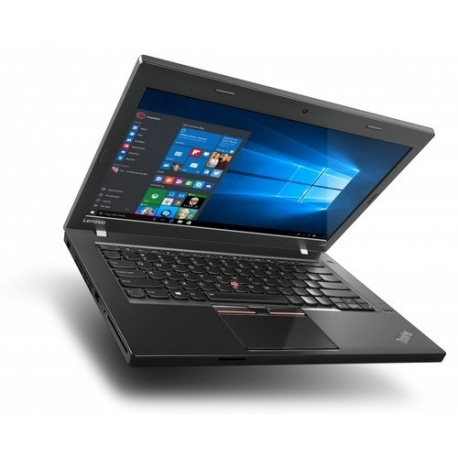 Lenovo ThinkPad L470 20J4 - Core i3 7100U / 2.4 GHz - Win 10 Pro 64 bits - 4 Go RAM - 500 Go HDD - 14" 1366 x 768 (HD) - HD Graphics 620 - Wi-Fi, Bluetooth - mise à niveau WWAN - noir - clavier : R.-U.