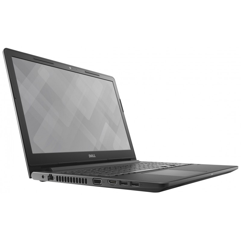 Dell Vostro 15 3568 - Core i3 7100U / 2.4 GHz - Win 10 Familiale 64 bits - 4 Go RAM - 128 Go SSD - graveur de DVD - 15.6" 1366 x 768 (HD) - HD Graphics 620 - Wi-Fi, Bluetooth - noir - BTS - avec 1 Year Dell Collect and Return Service