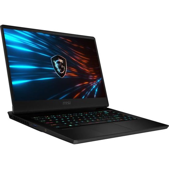 MSI GP66 10UG 088FR Leopard - Core i7 10870H / 2.2 GHz - Windows 10 - 16 Go RAM - 1 To SSD NVMe - 15.6" IPS 1920 x 1080 (Full HD) @ 144 Hz - GF RTX 3070 - Wi-Fi, Bluetooth - noir